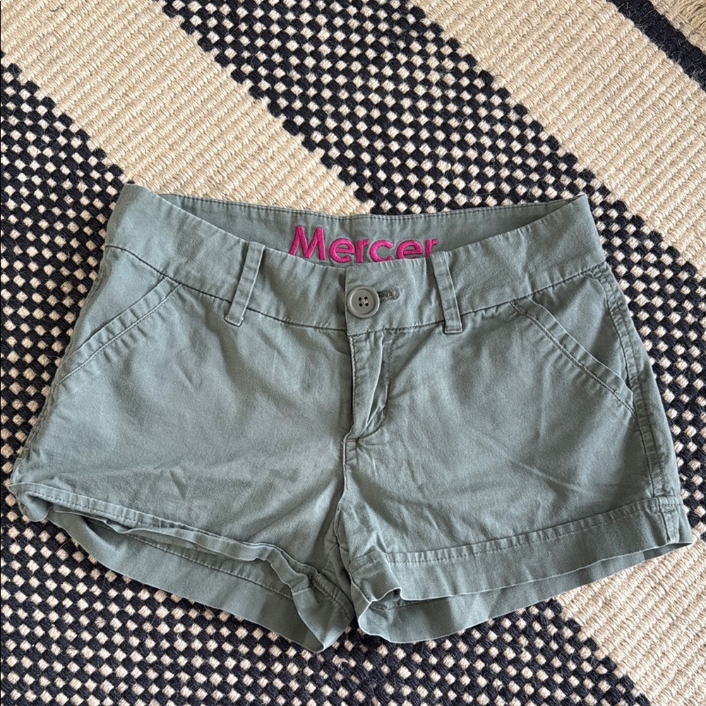 Women's Green Shorts